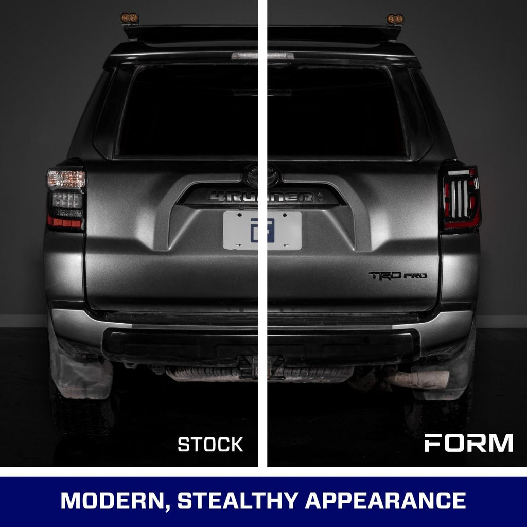 Form Lighting LED Tail Lights for 2010–2024 Toyota 4Runner | Sequential LED (Pair)