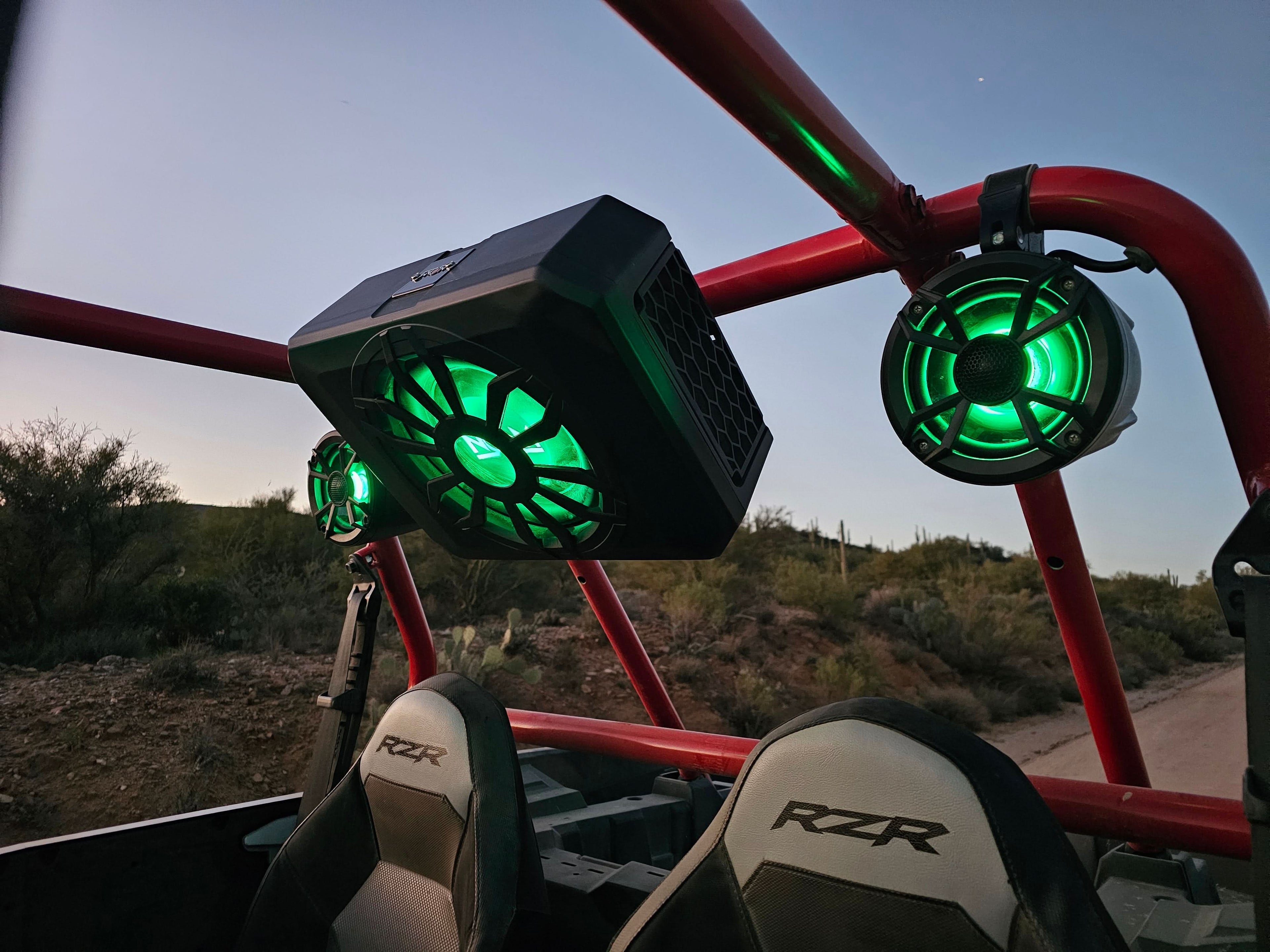 NSUB.3 & BA1 Mono Amp | Golf Cart Mounts