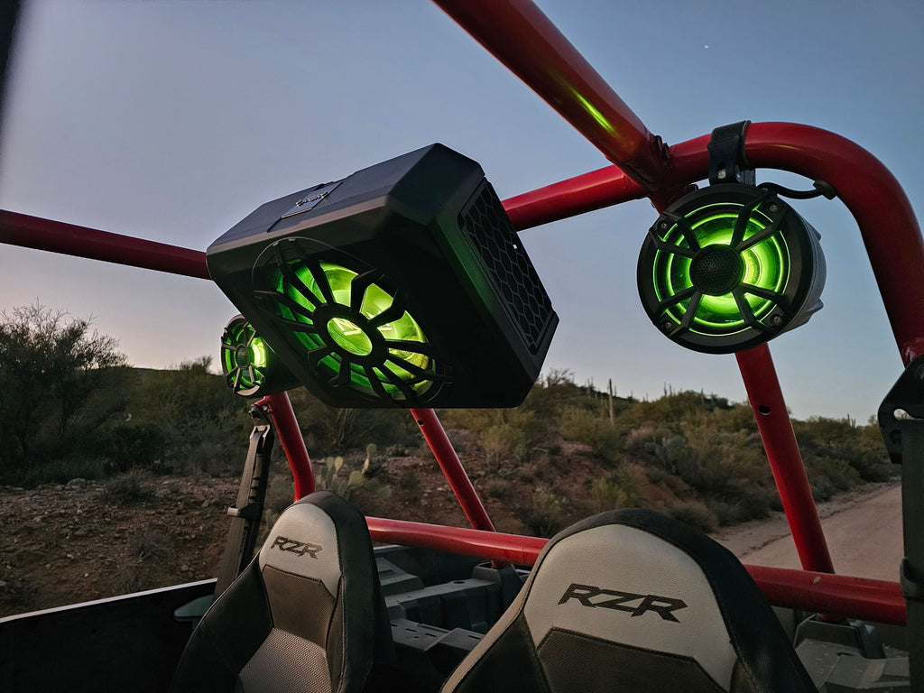 NSUB.3 & BA1 Mono Amp | Golf Cart Mounts