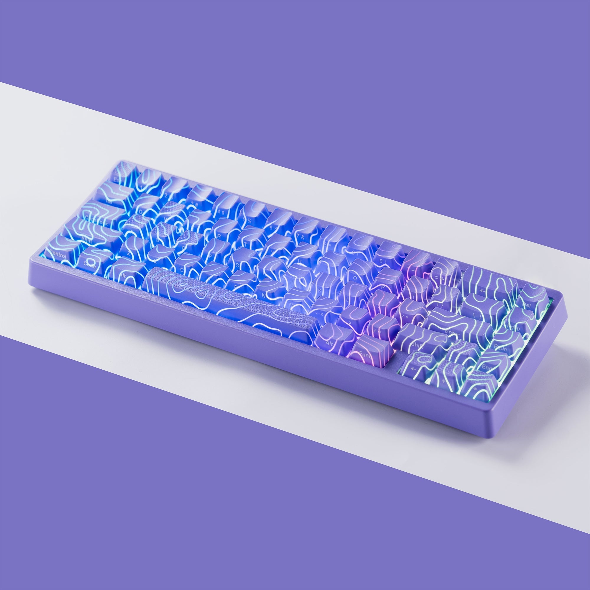 JadeStone Interstellar Black Tri-Mode RGB Mechanical Keyboard