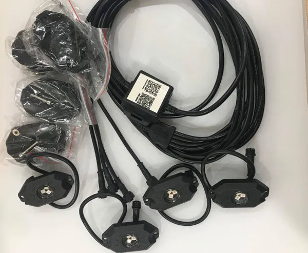 10 PACK ROCK LIGHT KIT *SUPER BRIGHT* BLUETOOTH