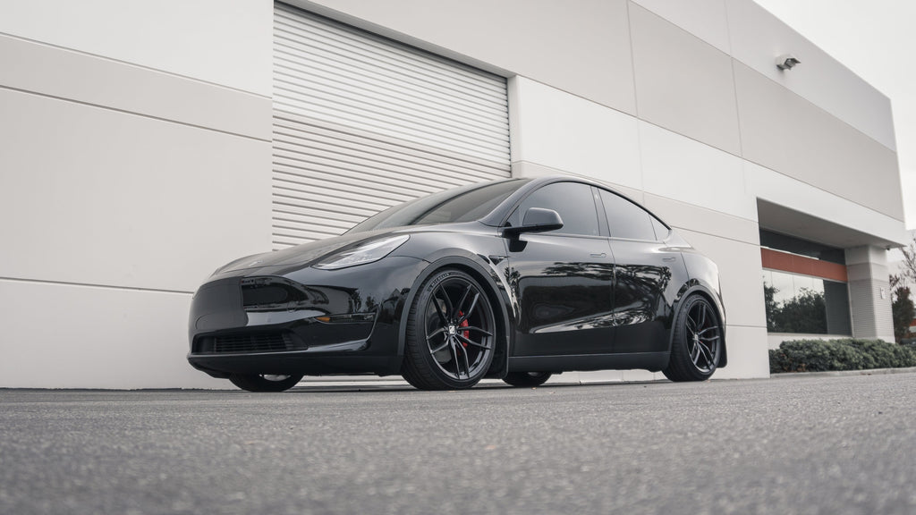 SE-105 1 PIECE MONOBLOCK FORGED WHEELS RIMS SET FOR TESLA MODEL 3 / Y / HIGHLAND 20" OR 21"