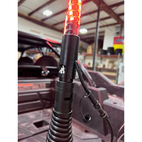 4' LED Whip Elite HD II Pair Magnetic Mount