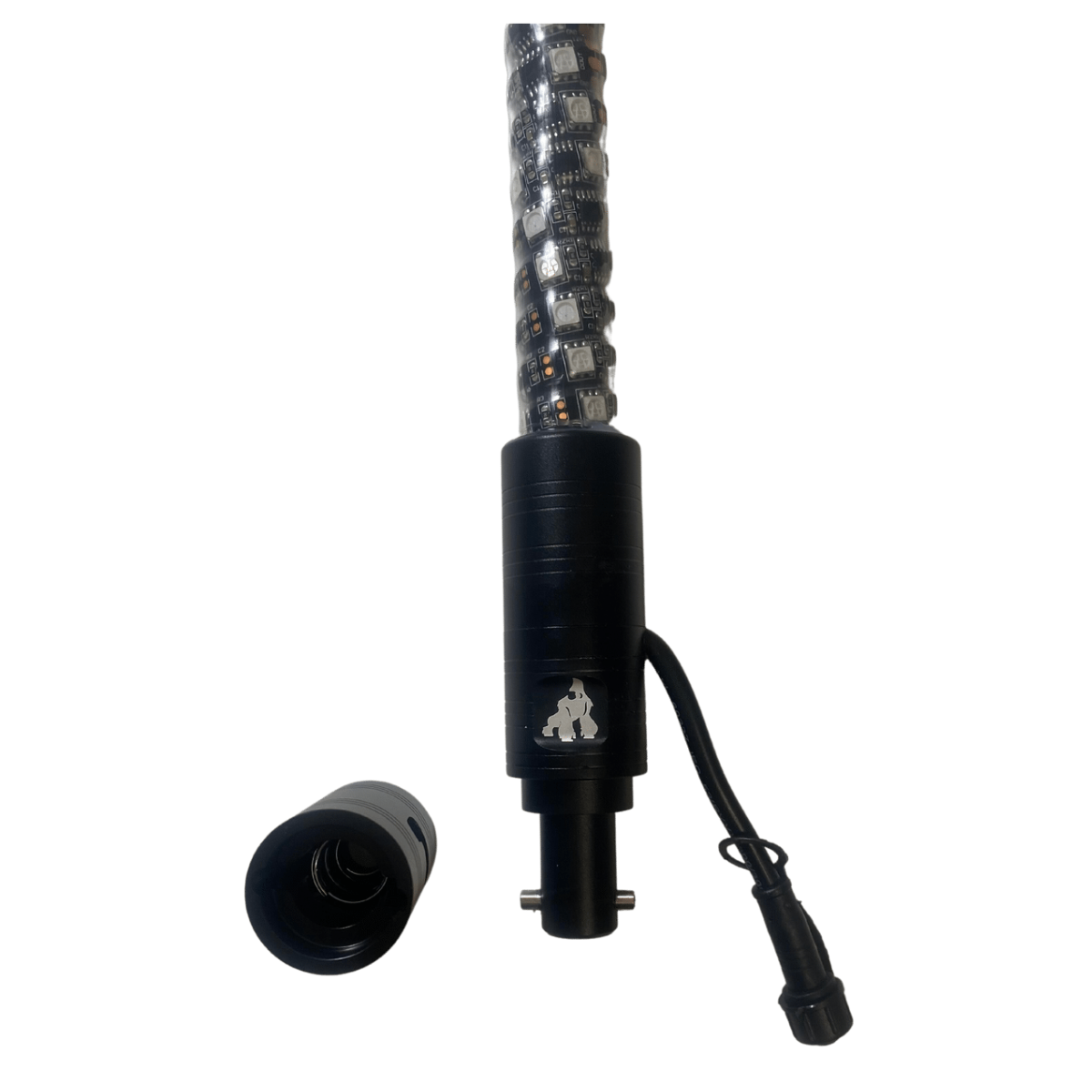 4' LED Whip Elite HD II Pair Magnetic Mount
