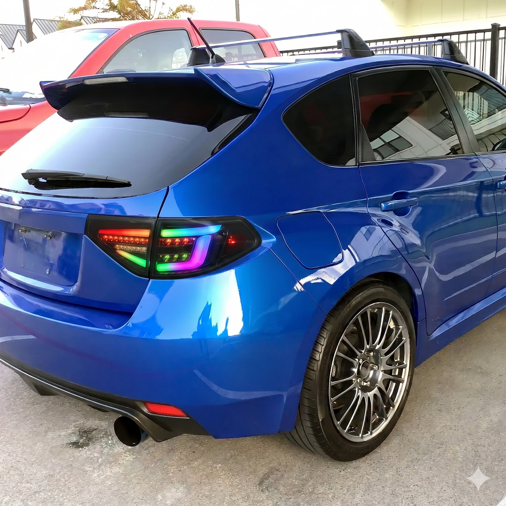 NTXGLOW RGB tail lights (2008 - 2014 Subaru wrx / sti HATCH)