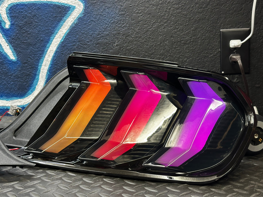 NTXGlow RGB Tail Lights (2015-2023 Ford Mustang)
