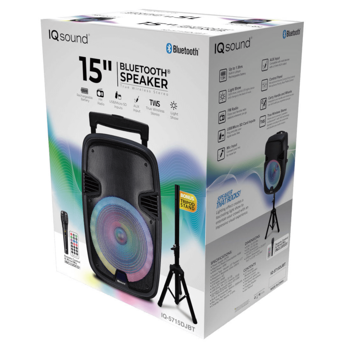 IQ Sound Wireless Stereo & Mic
