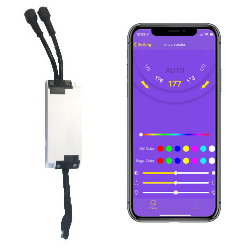 4' LED Whip Elite HD II Pair Magnetic Mount