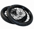 17” CST Light Bee Supermoto Wheel Kit