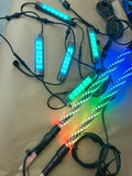 PAIR TWISTED EXTREME + MEGA ROCK LIGHT COMBO