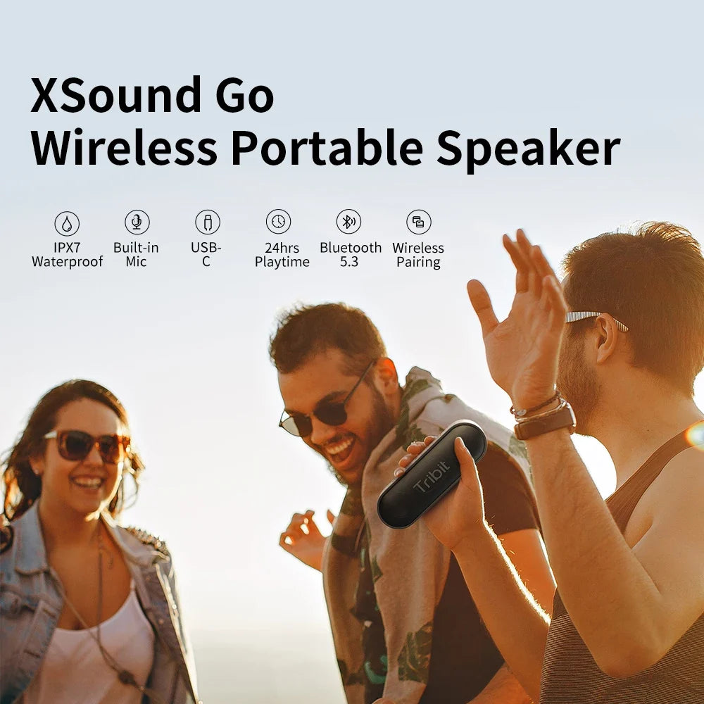 Tribit Portable Bluetooth Speaker