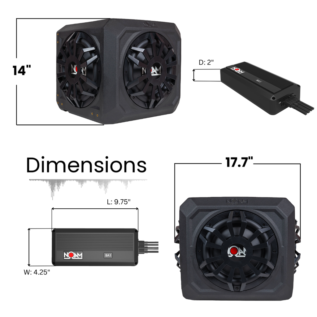 N10SB - Sub + Amp | UTV