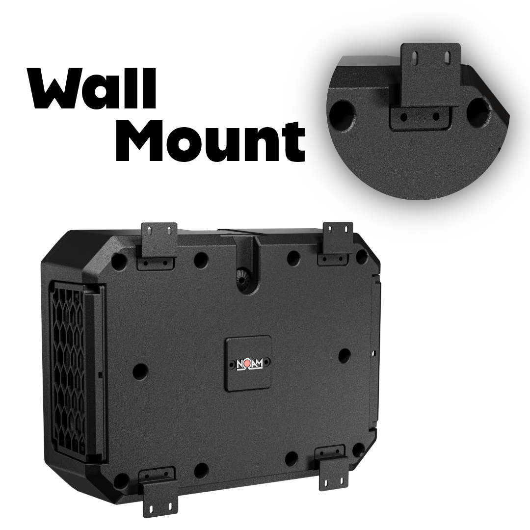NSUB.3 & BA1 Mono Amp | Golf Cart Mounts