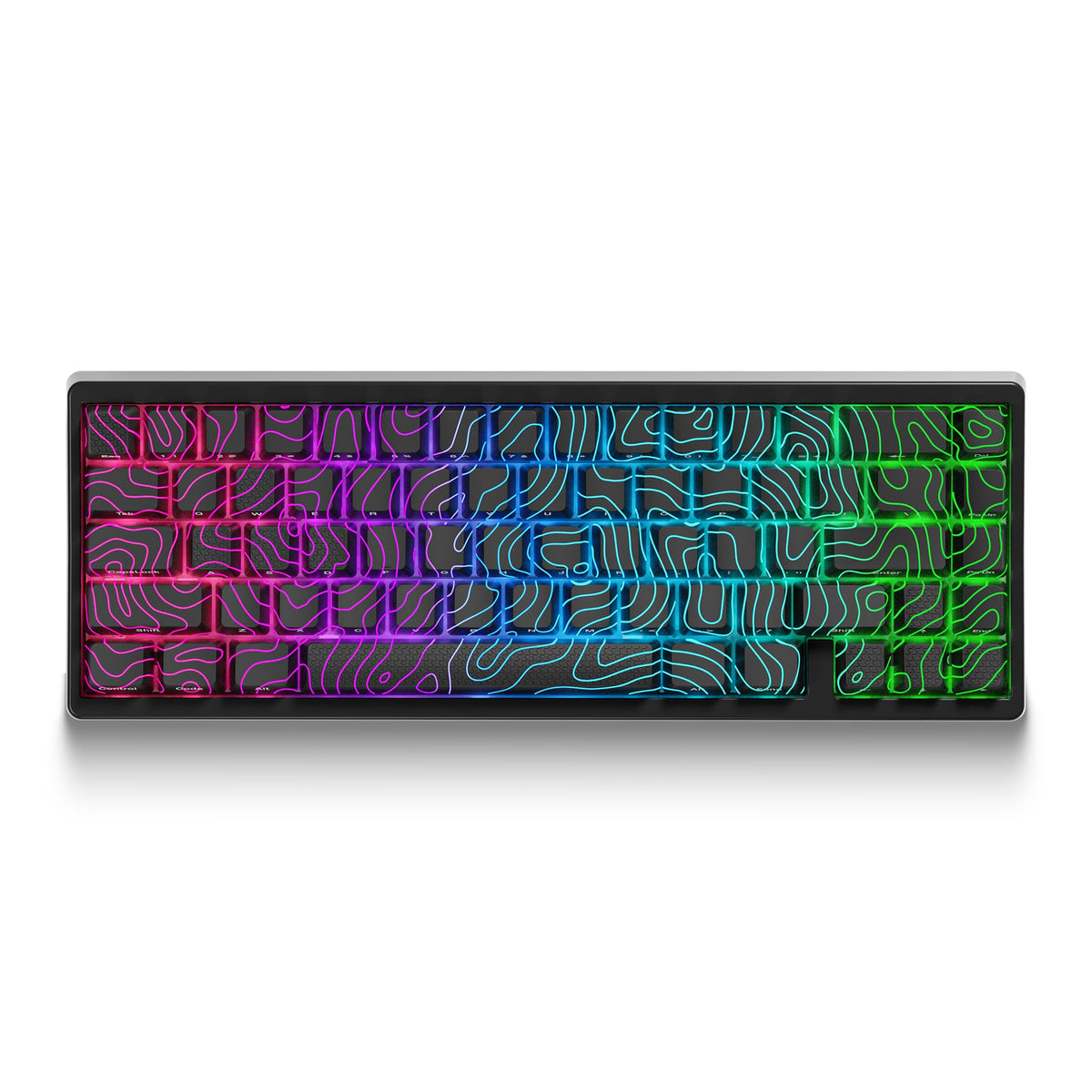 JadeStone Interstellar Black Tri-Mode RGB Mechanical Keyboard