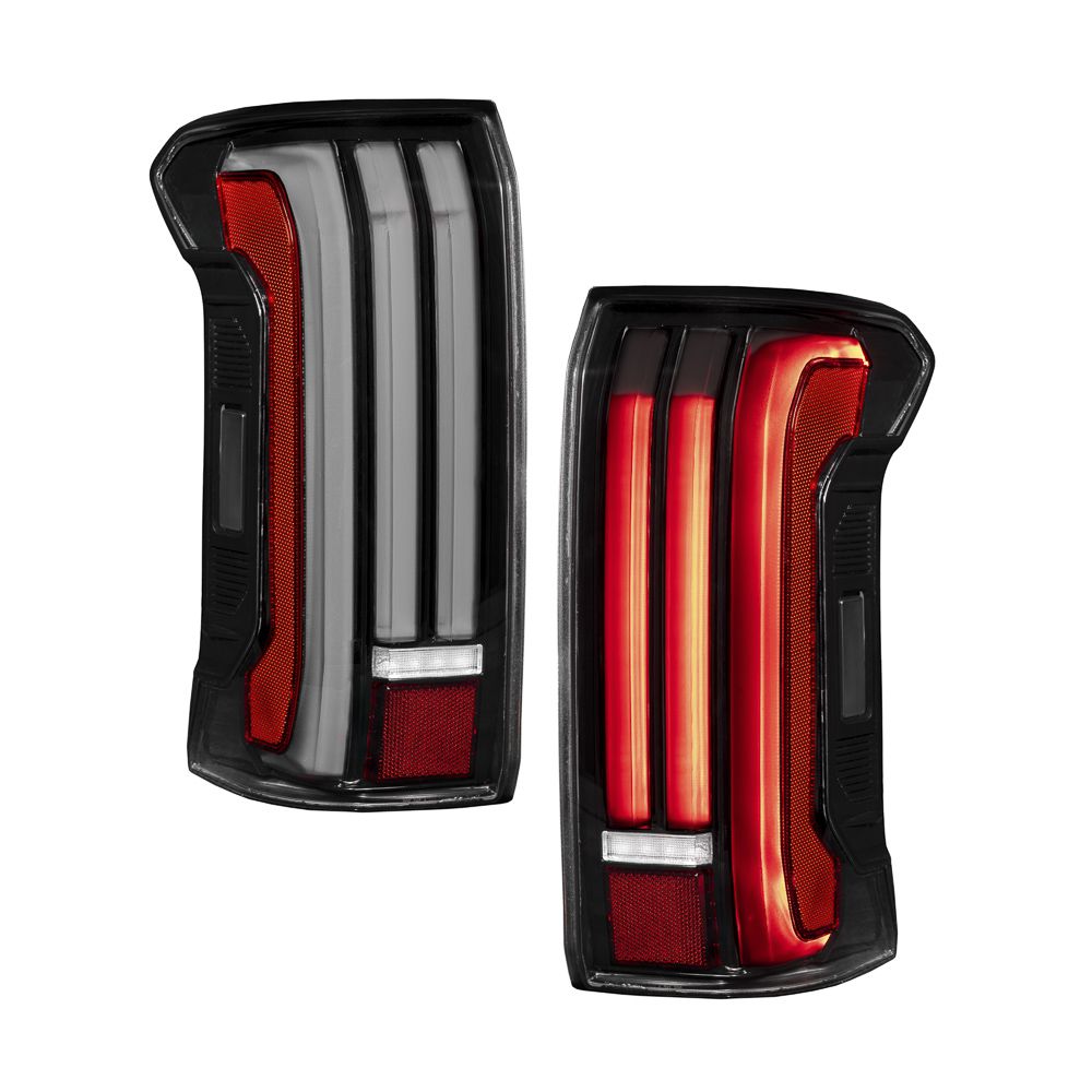 Form Lighting LED Sequential Tail Lights for 2024-2026 Toyota Tacoma (Pair) – Smoked or Red Lens, Plug-and-Play