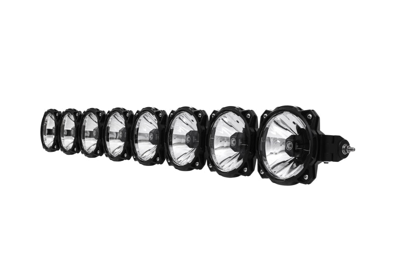 KC HiLiTES 50" Pro6 Gravity LED 8-Light Combo Beam Light Bar