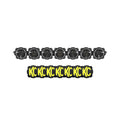 KC HiLiTES Gravity Titan LED Light Bar for 17-23 Cam-Am X3 Overhead - 45in. (7-Light)