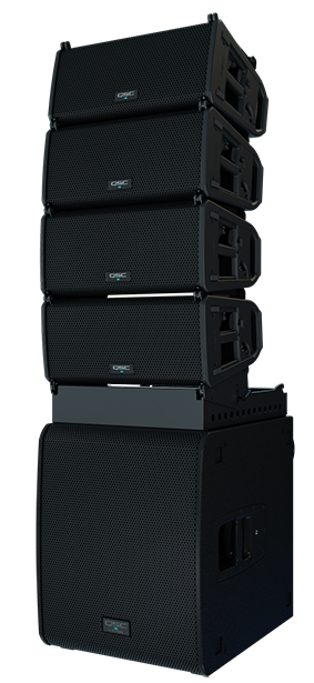 Powered Line Array Loudspeaker
