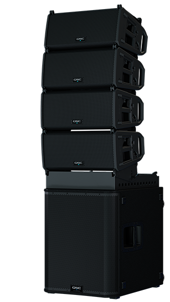 Powered Line Array Loudspeaker