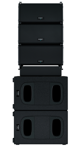 Powered Line Array Loudspeaker
