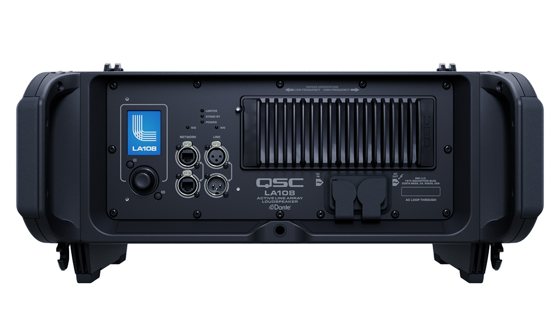 Powered Line Array Loudspeaker