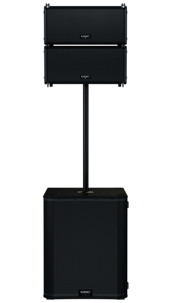 Powered Line Array Loudspeaker